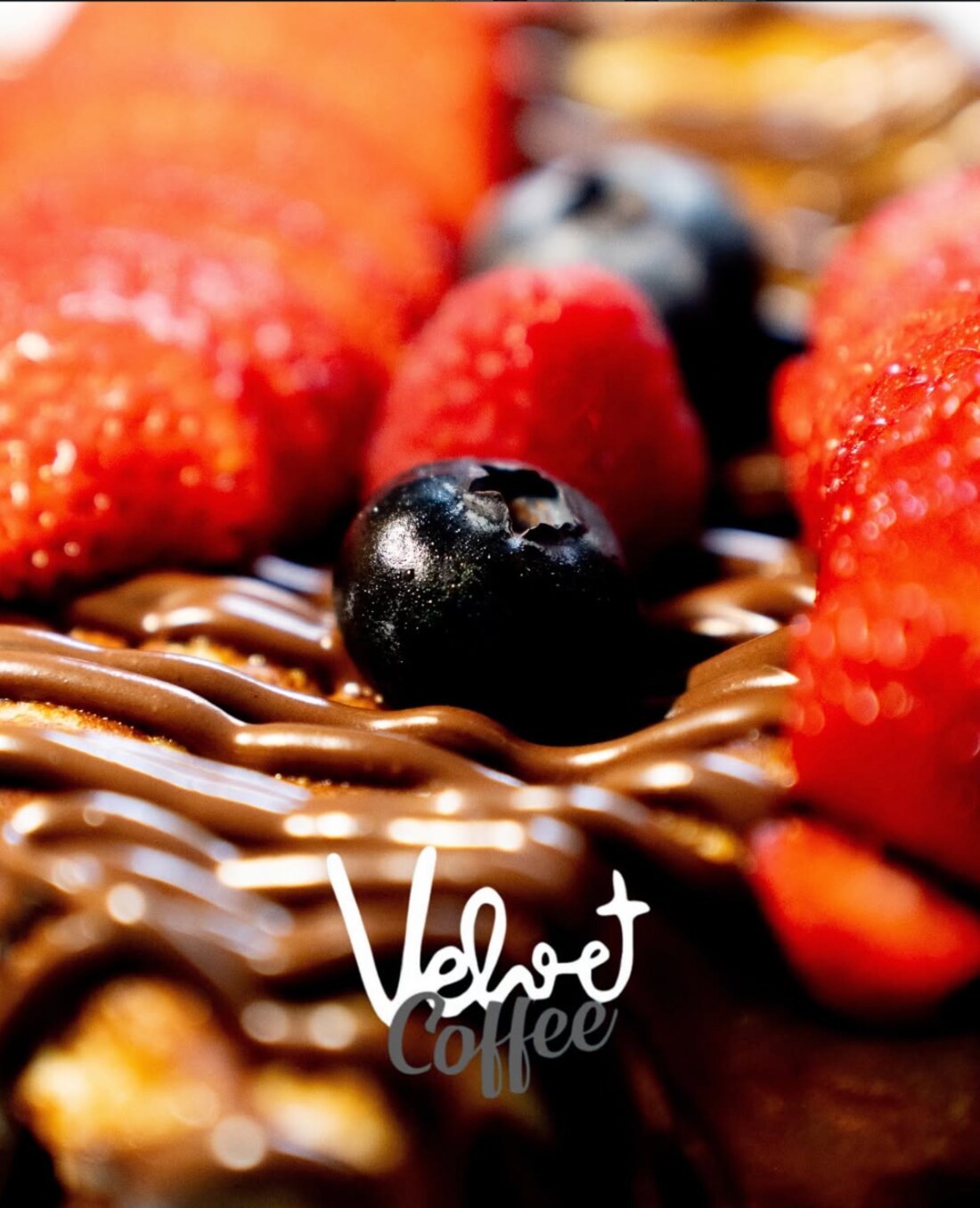 Pancake gourmand fruits rouges et chocolat